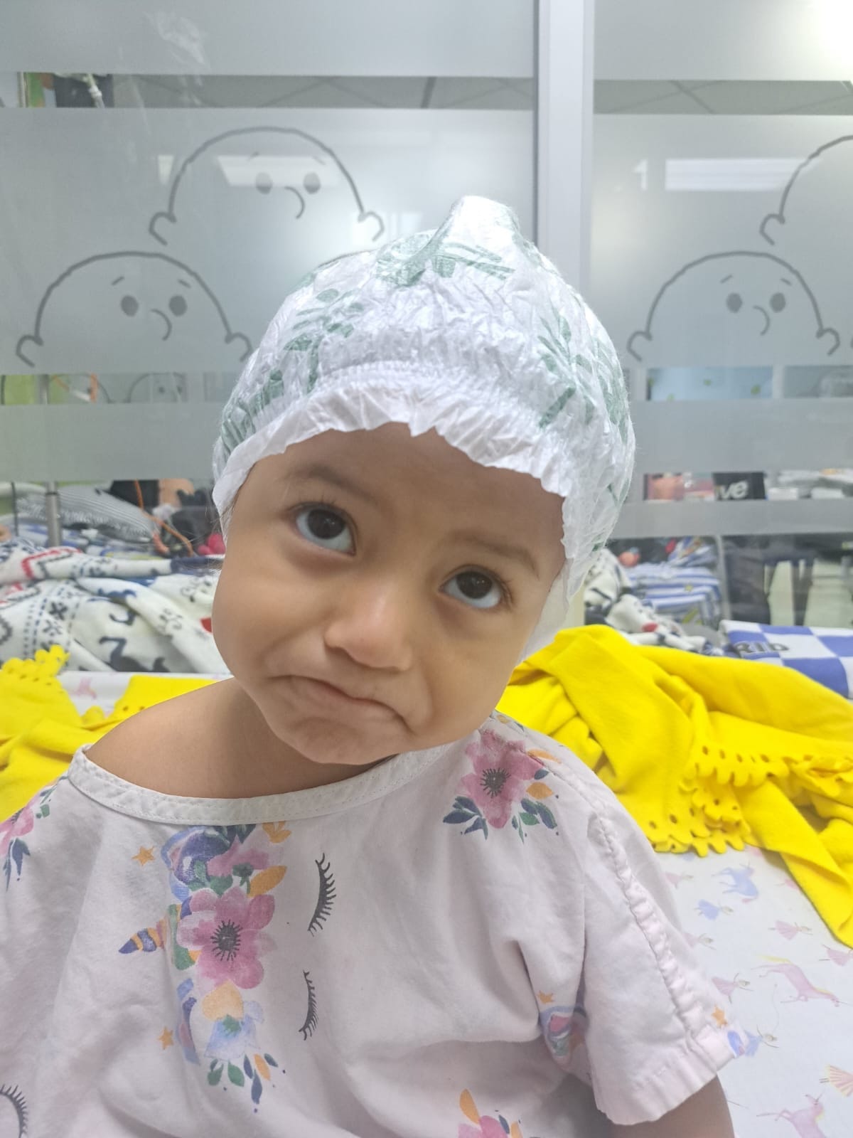 Audri Rubi during her leukemia treatment — the story behind Dear Rubi Foundation